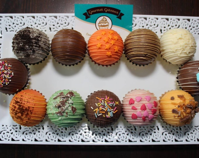 Hot Cocoa Chocolate Balls, Bombs Stocking Filler, Novelty Gift Hot Drink, Christmas Eve Box, Birthday, Xmas, Halloween, Thank You Teacher