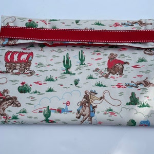 Cath Kidston cowboy print A4 wallet