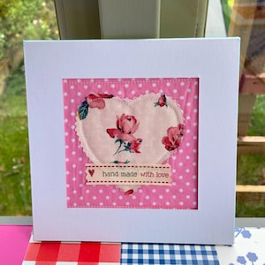Liberty heart fabric picture