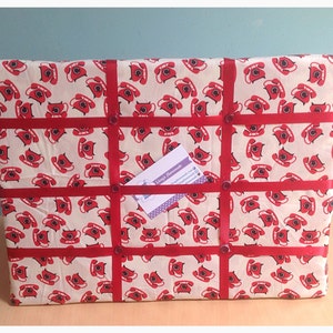 Retro telephone fabric pinboard