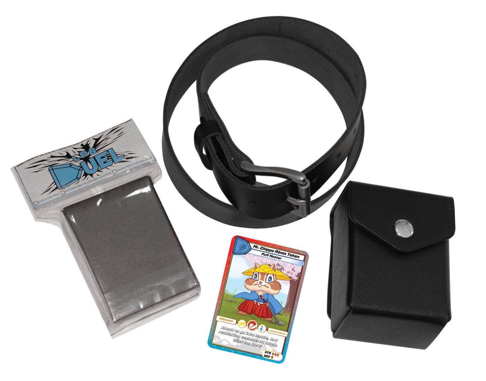 Combo Deck Boxbeltsleeves Kit Yugi's Deck Box Replica Etsy