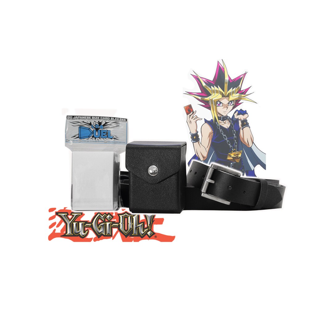 Combo Deck Box-belt-sleeves Kit, Yugi's Deck Box Replica Belt Loop Like the  Yu-gi-oh Show, Boys Gift, Cosplay, Trading Cards, Toy, Budget 