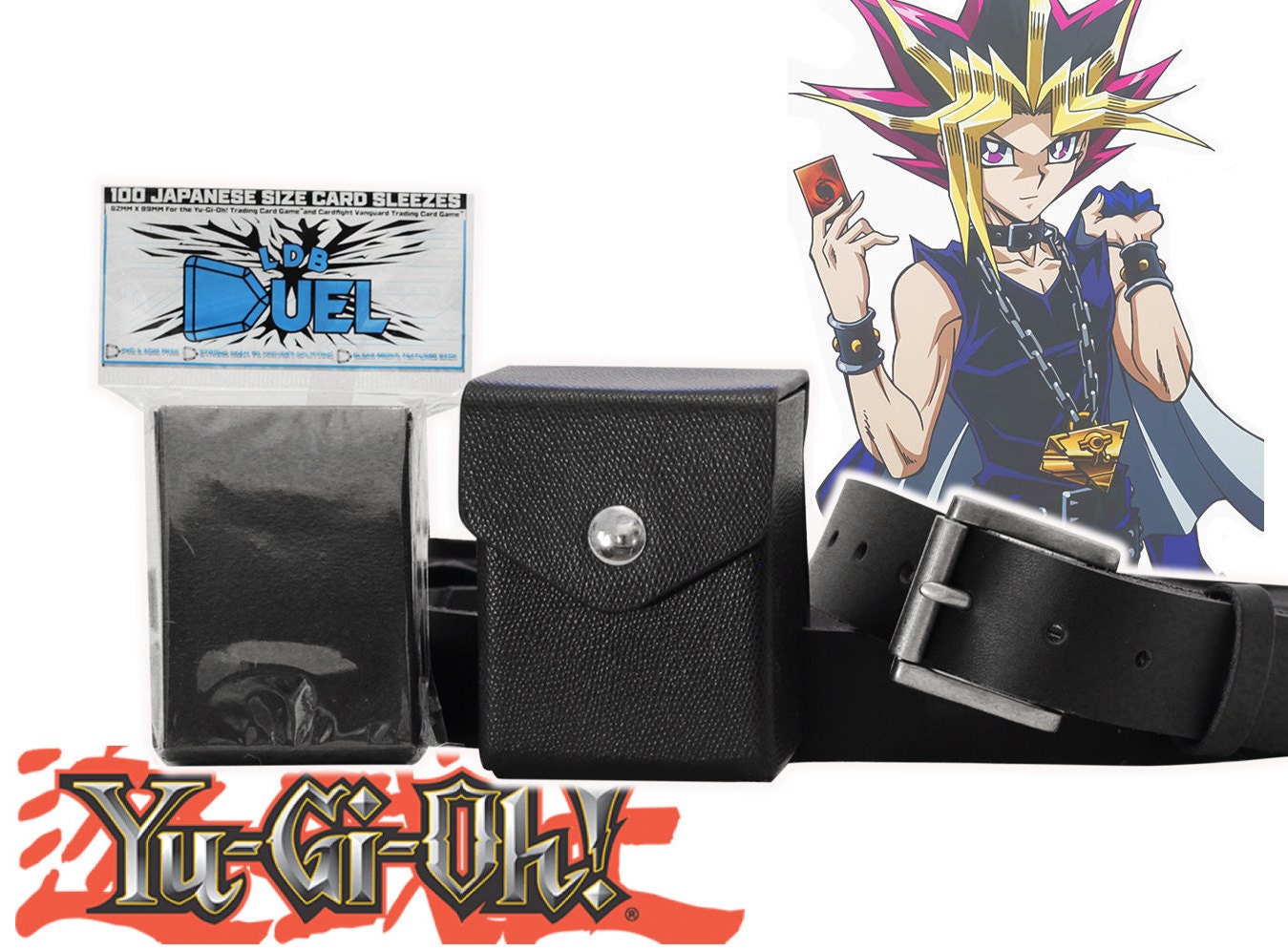Combo Deck BoxBeltSleeves Kit Yugi's Deck Box Replica Etsy
