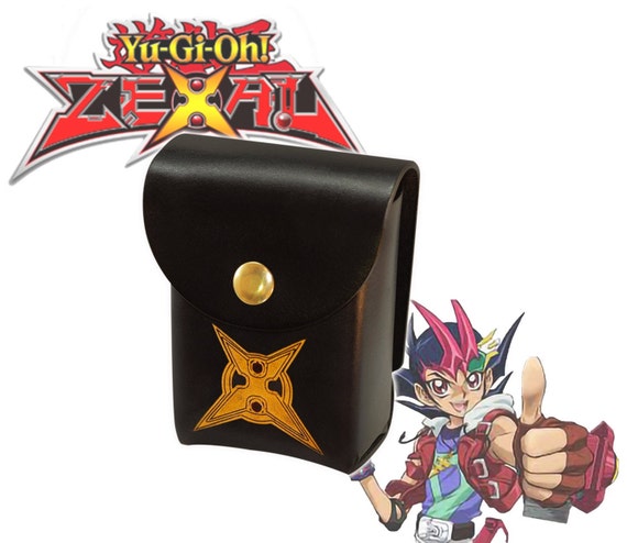 Yu Gi Oh Zexal Symbol Leather Deck Box With Belt Loop Clip Etsy