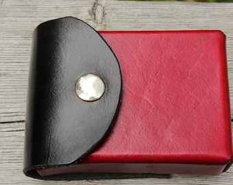 Leather deck box with belt loop/clip for Yu-Gi-Oh, Magic the Gathering, Pokémon, Cardfight!! Vanguard and others! -- ベルト 用レザー 遊戯王 デッキボックス