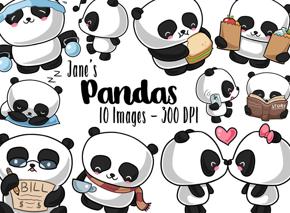 Padrão Perfeito De Panda Fofo. Kawaii Pandas, Papel De Parede De