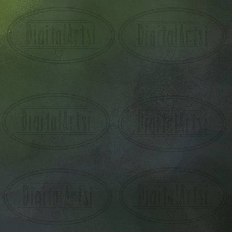 May include: A green background with six oval-shaped watermarks that say "DigitalArtsi" in a dark gray font.