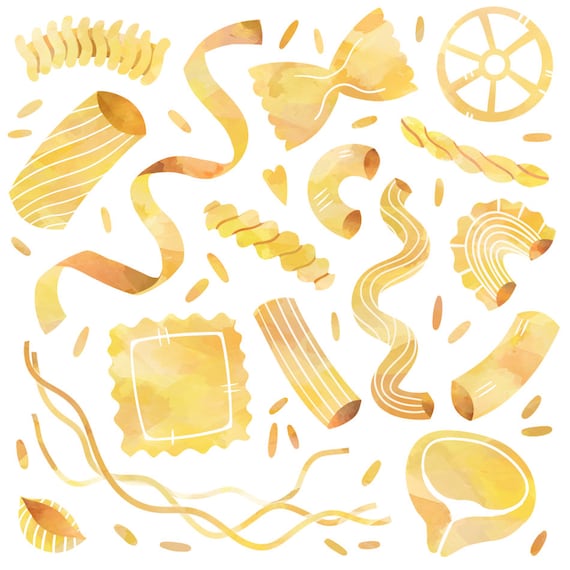Pasta Noodles Clipart Images