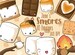 Kawaii Smores Clipart - Smore's ClipArt - Instant Download - Camping food Graphics - Cute Marshmallows - Chocolate - Graham Crackers 