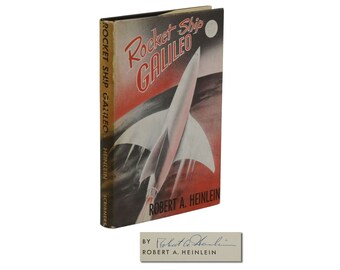 Cohete espacial Galileo ~ FIRMADO por ROBERT A. HEINLEIN ~ Primera edición ~ 1ra ~ 1947
