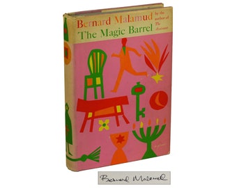 The Magic Barrel door BERNARD MALAMUD ~ GESIGNEERD Eerste editie 1958 ~ 1e druk