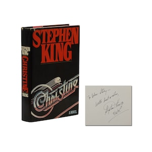 Christine ~ SIGNED by STEPHEN KING ~ First Edition ~ 1st Printing ~ 1983