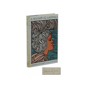 A Wizard of Earthsea SIGNED by URSULA K. Le GUIN First Edition Early Print 1968