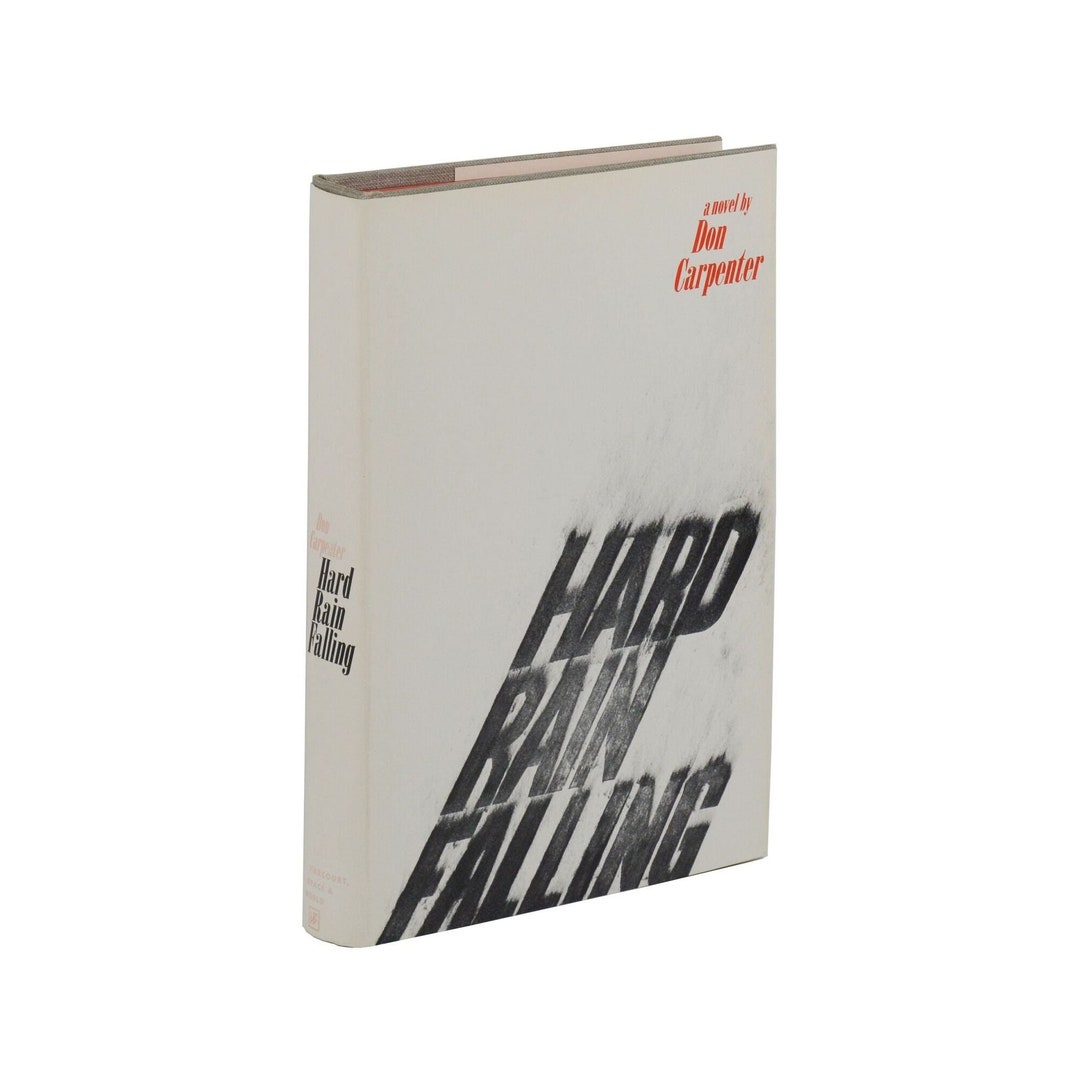 Hard Rain Falling by DON CARPENTER First Edition 1966 1st Printing Portland Etsy