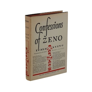Confessions of Zeno ~ ITALO SVEVO ~ First Edition ~ 1st Printing ~ 1930