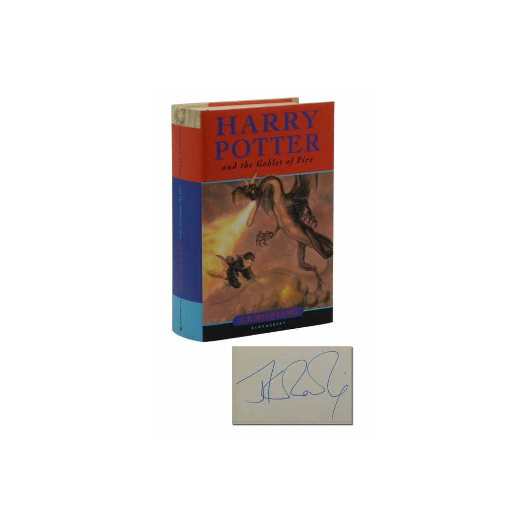 Harry Potter and the Goblet of Fire ~ J.K. ROWLING ~ Signed First