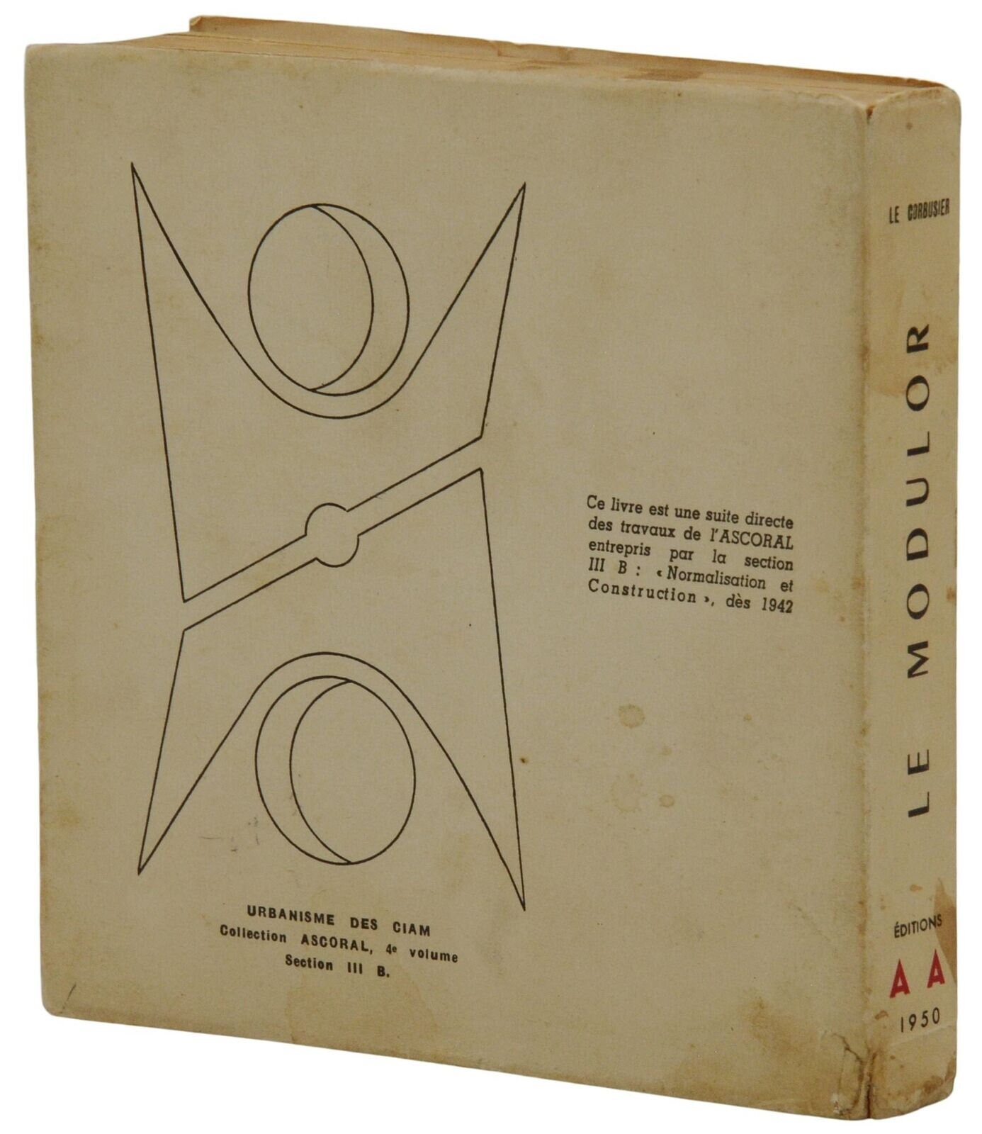 Le Modulor ~ SIGNED by LE CORBUSIER ~ First Edition ~ 1st