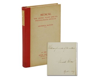 Mescal La Plante Divine par HEINRICH KLUVER ~ SIGNÉ Première Édition 1928 ~ 1ère