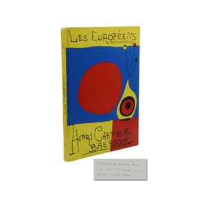 Les Europeens Signed by HENRI CARTIER-BRESSON ~ First Edition 1st The Europeans