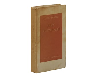 Het Achterhuis ~ The Diary of ANNE FRANK ~ First Edition 1st Print ~ 1947 Dutch