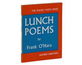 Lunch Poems von FRANK O'HARA ~ Erste Ausgabe 1964 ~ Fine 1st Pocket Poets 19