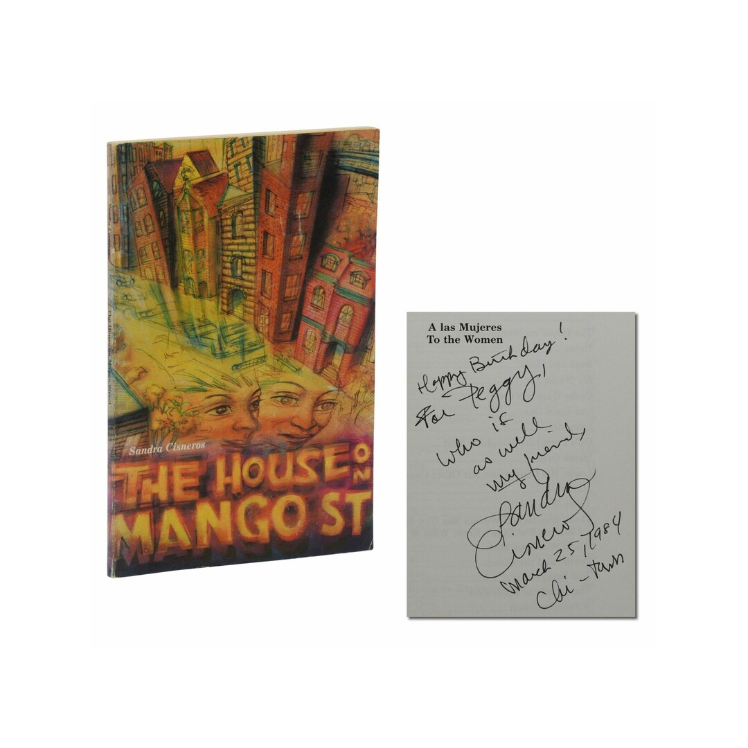 The House on Mango Street ~ SIGNED by SANDRA CISNEROS ~ First Edition ...