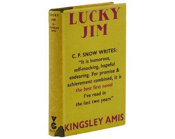 Lucky Jim ~ KINGSLEY AMIS ~ First Edition ~ 1st Printing ~ 1953