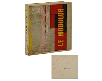 Le Modulor ~ SIGNED by LE CORBUSIER ~ First Edition ~ 1st Printing ~ 1950