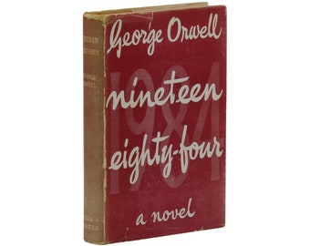 Negentien Vierentachtig ~ GEORGE ORWELL ~ Eerste editie ~ 1e druk 1949 ~ 1984