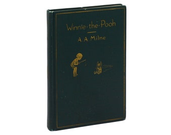 Winnie the Pooh by A.A. MILNE ~ First American Edition 1926 1st Printing Disney