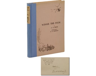 Winnie the Pooh ~ A. A. MILNE ~ Signed Limited First American Edition ~ 1st 1926