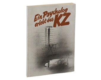 Man's Search for Meaning ~ Ein Psycholog ~ VIKTOR FRANKL First Edition 1946 1st