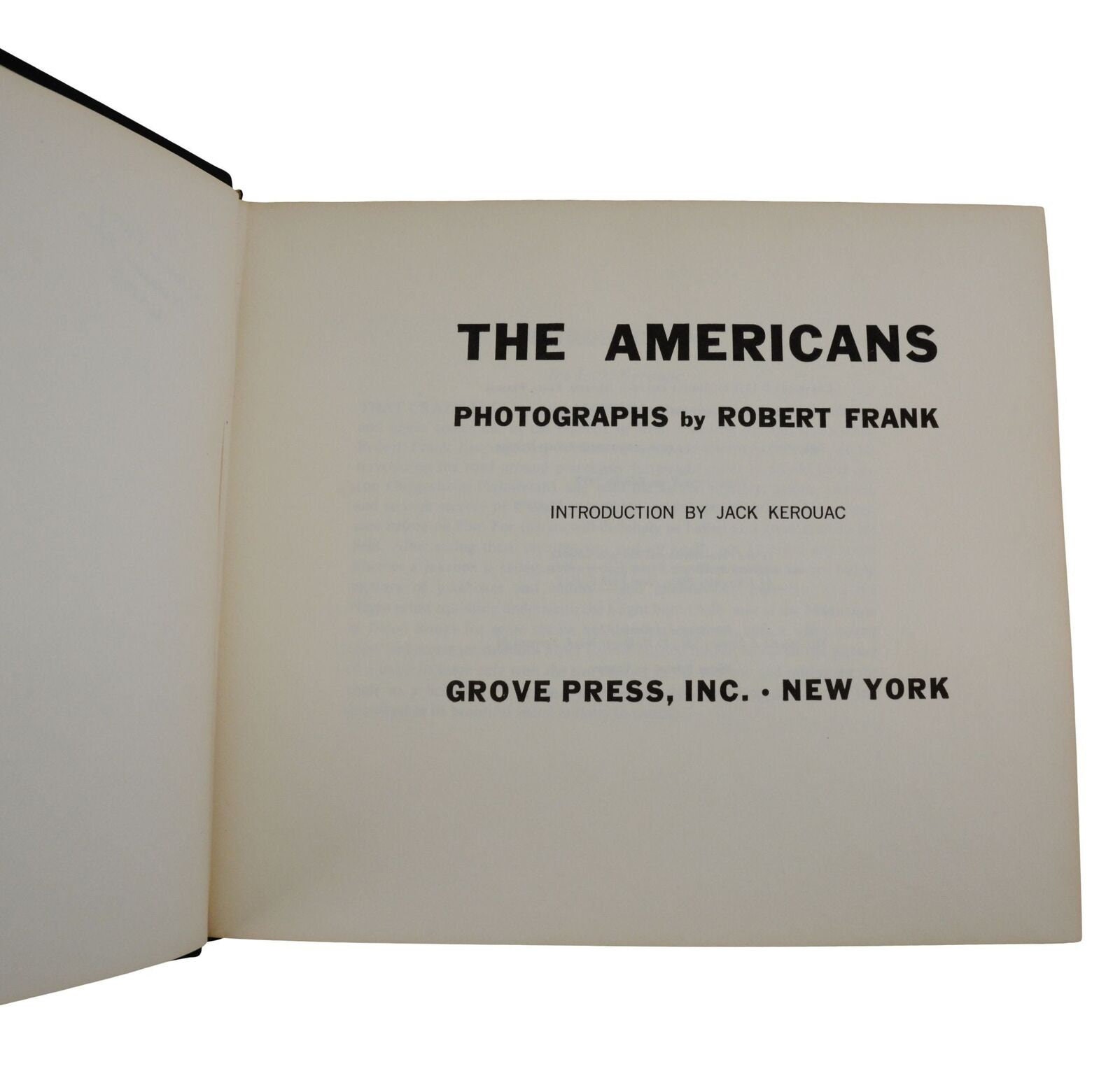 The Americans ~ by ROBERT FRANK ~ First Edition 1st 1959 ~ Jack