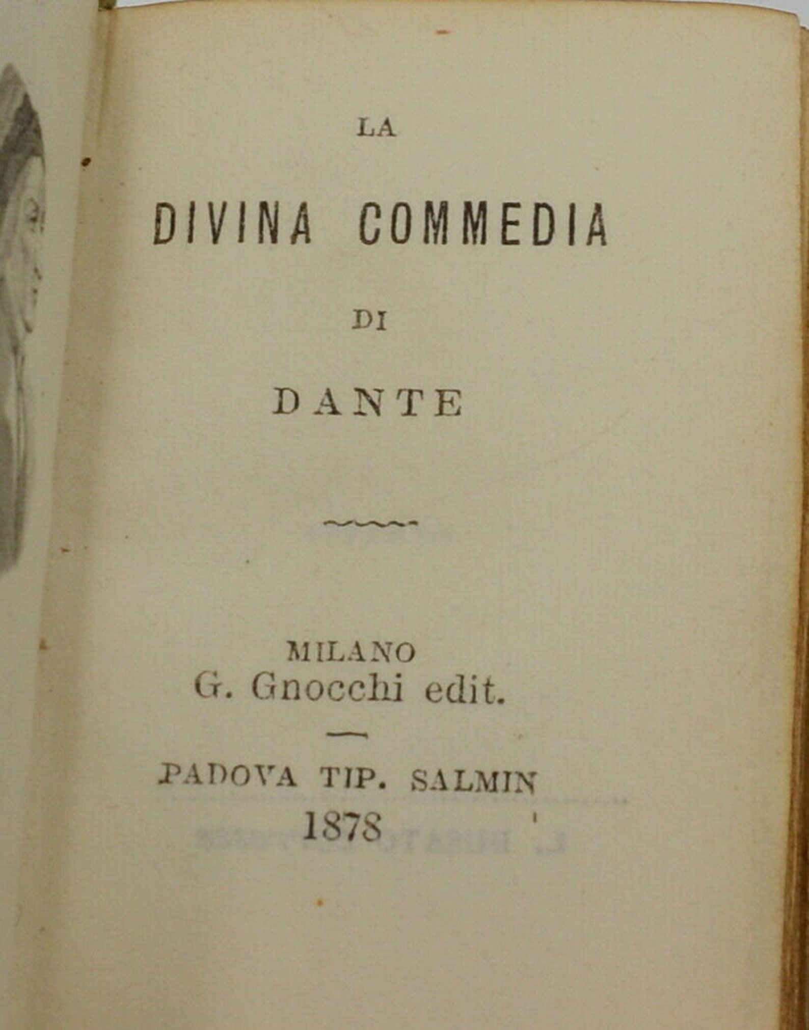 La Divina Commedia Di Dante Alighieri MINIATURE BOOK - Etsy