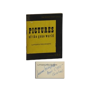 The FIRST Copy of the First City Lights Book ~ Signed by LAWRENCE FERLINGHETTI ~ Pictures of the Gone World