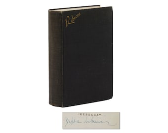 Rebecca ~ Signed by DAPHNE DU MAURIER ~ First British Edition ~ 1st Print 1938