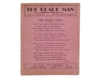 De zwarte man ~ Bewerkt door MARCUS GARVEY ~ Vol. 3 nr. 12 1939 Pan-Afrikanisme 1e