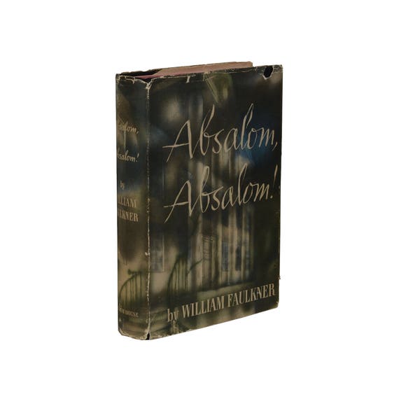 Absalom Absalom William Faulkner First Edition 1st Etsy