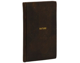 Naturaleza ~ RALPH WALDO EMERSON ~ Primera edición ~ 1ª impresión ~ 1836