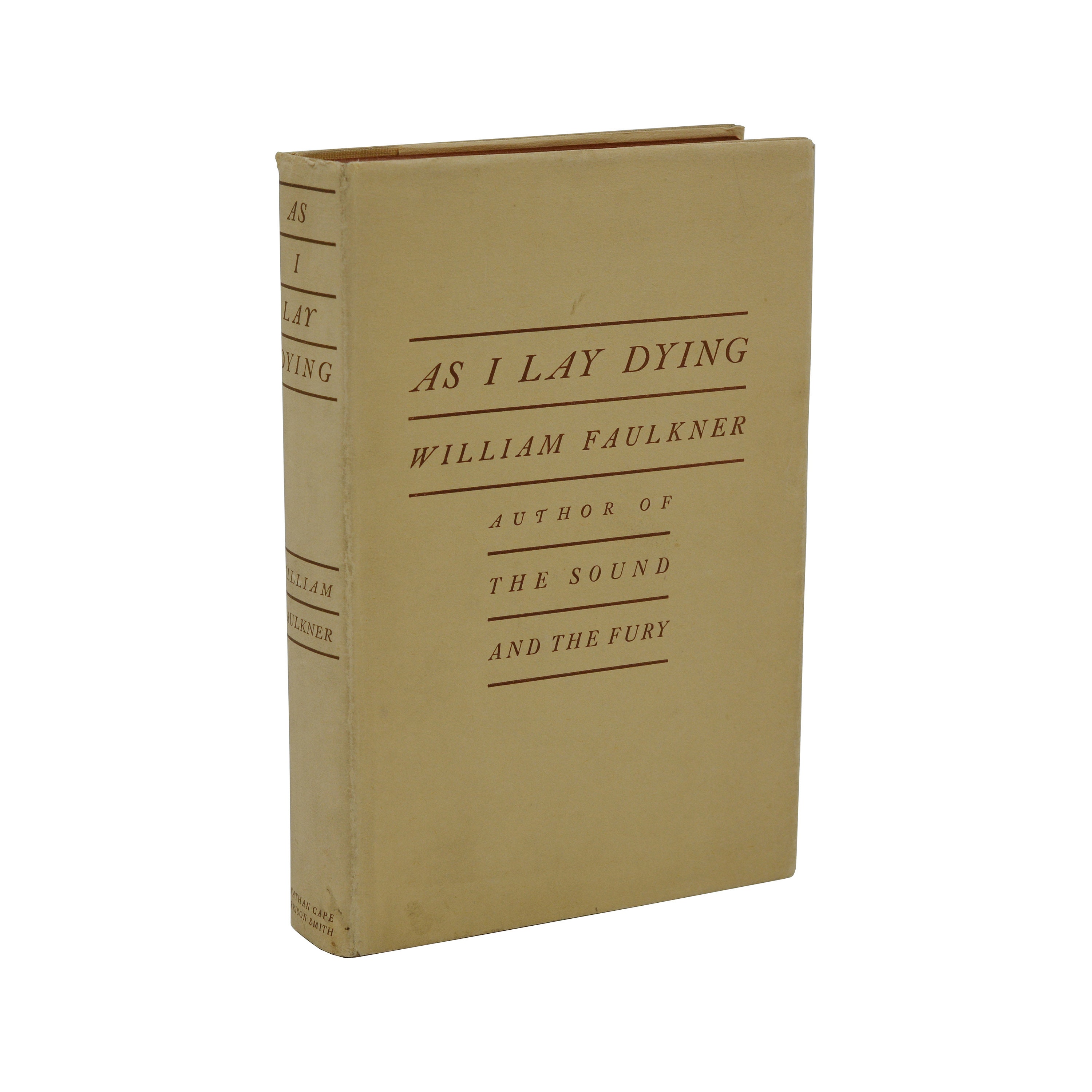 As I Lay Dying By William Faulkner First Edition 1st Print Etsy As I Lay Dying By William Faulkner First Edition 1st Print Etsy