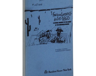 Fear and Loathing in Las Vegas HUNTER S THOMPSON Uncorrected Proof First Edition