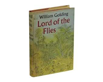 Lord of the Flies by WILLIAM GOLDING ~ First Edition 1954 ~ 1st British Printing ~ Original 1st State Dust Jacket