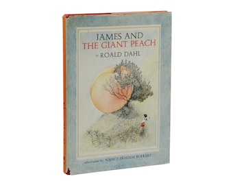 James and the Giant Peach by ROALD DAHL ~ First Edition 1961 ~ 1st Printing ~ Nancy Ekholm Burkert