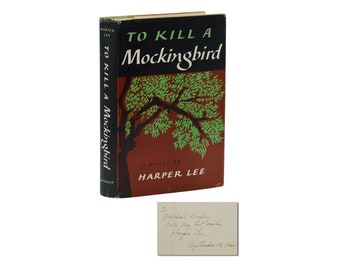 To Kill a Mockingbird ~ SIGNED by HARPER LEE ~ First Edition 4th Printing ~ 1960