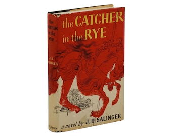 The Catcher in the Rye by JD SALINGER ~ First Edition 1951 ~ 1st Issue ~ J.D.