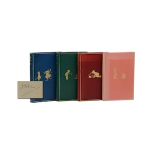 Complete Set of Winnie the Pooh Books ~ SIGNED by A.A. Milne ~ First Edition 1st