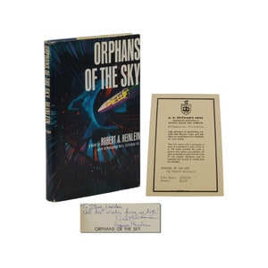 Orphans of the Sky ~ SIGNED by ROBERT A. HEINLEIN ~ First Edition 1st 1964