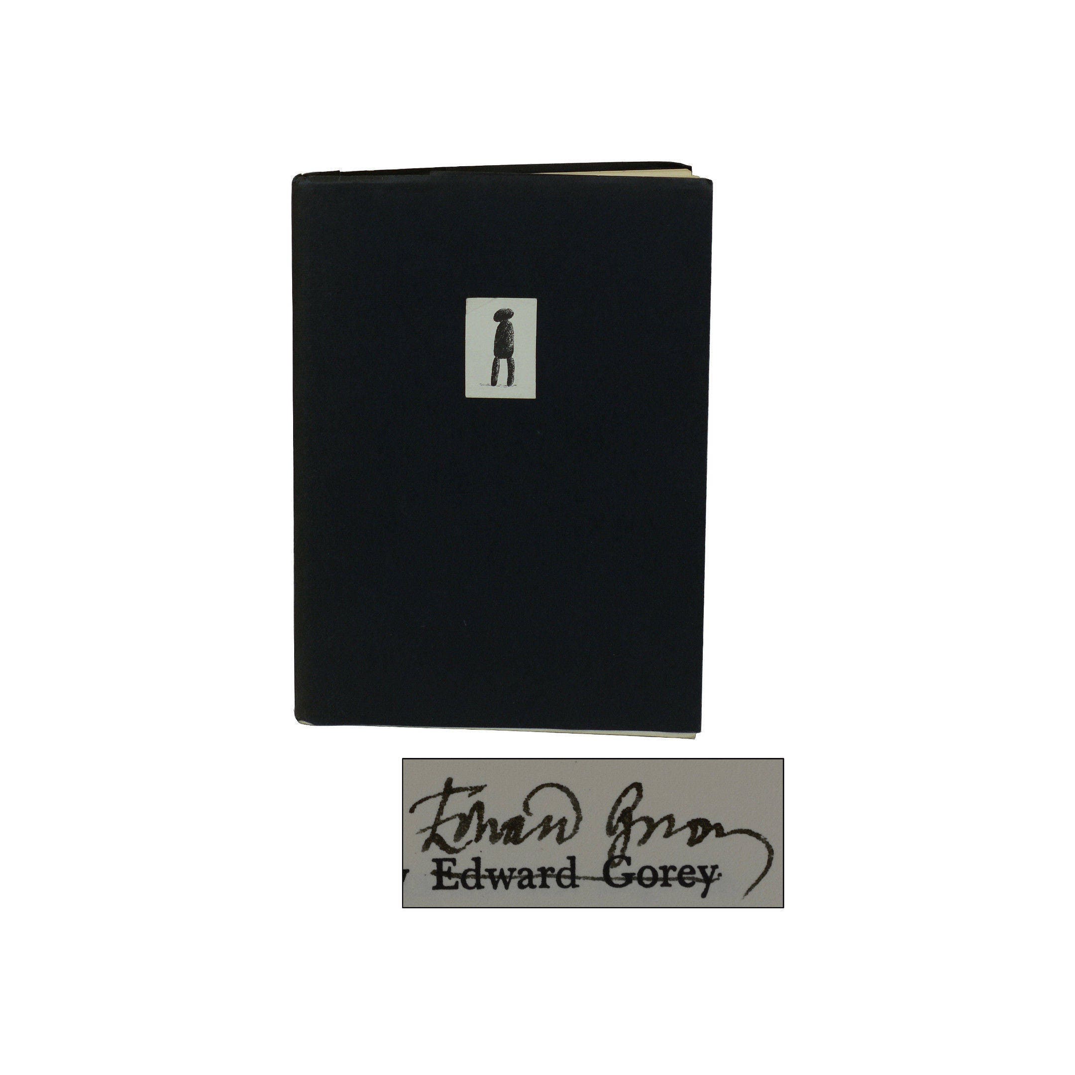 美本 GOREY GAMES エドワードゴーリー サイン本 エドワードゴーリー