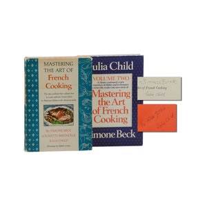 SIGNED Mastering the Art of French Cooking ~ JULIA CHILD First Edition 1st 1961