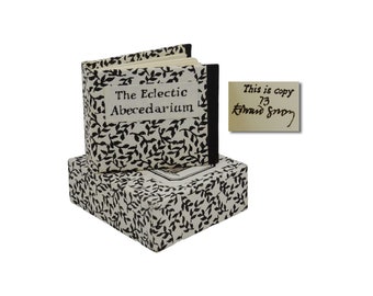 The Eclectic Abecedarium ~ EDWARD GOREY Deluxe Limited Signed First Edition 1983